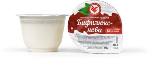 Бифилюкс-нова, пробиотический йогурт, 200 г